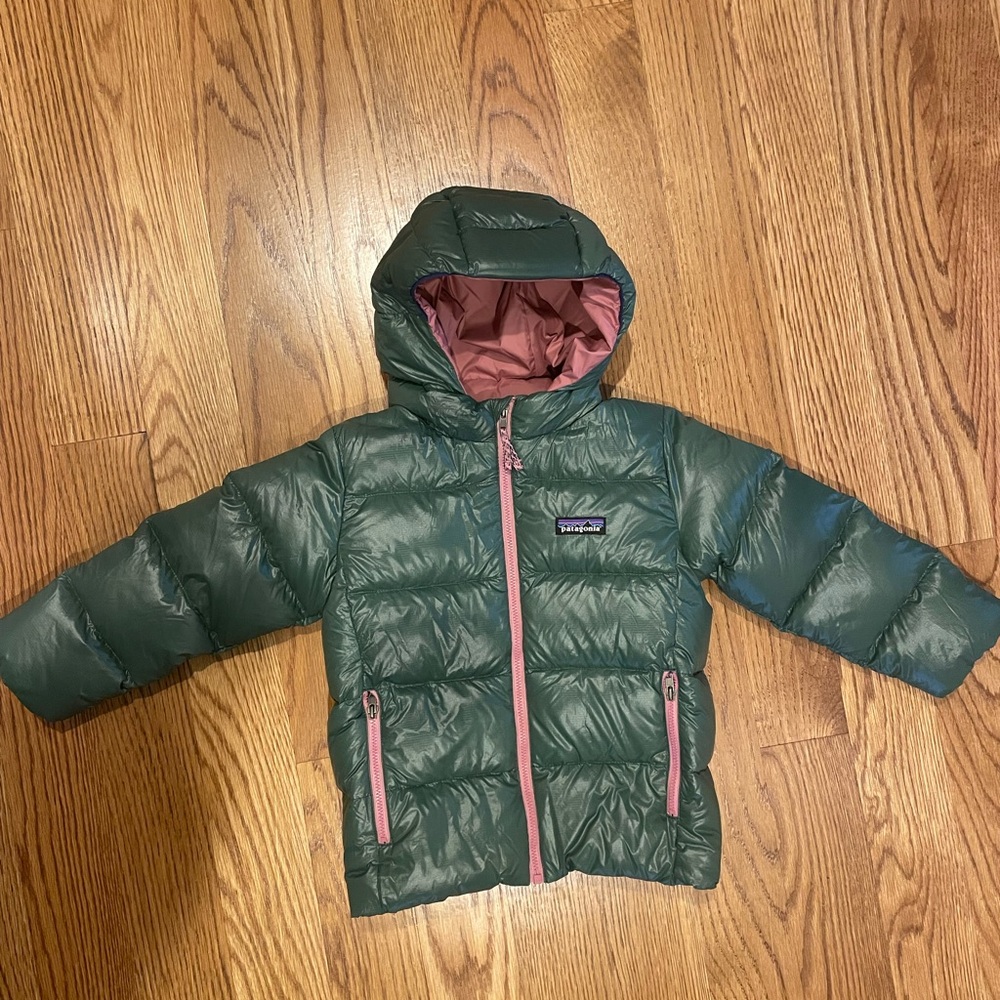 Hi-Loft down sweater hoodie-toddler’s 4t